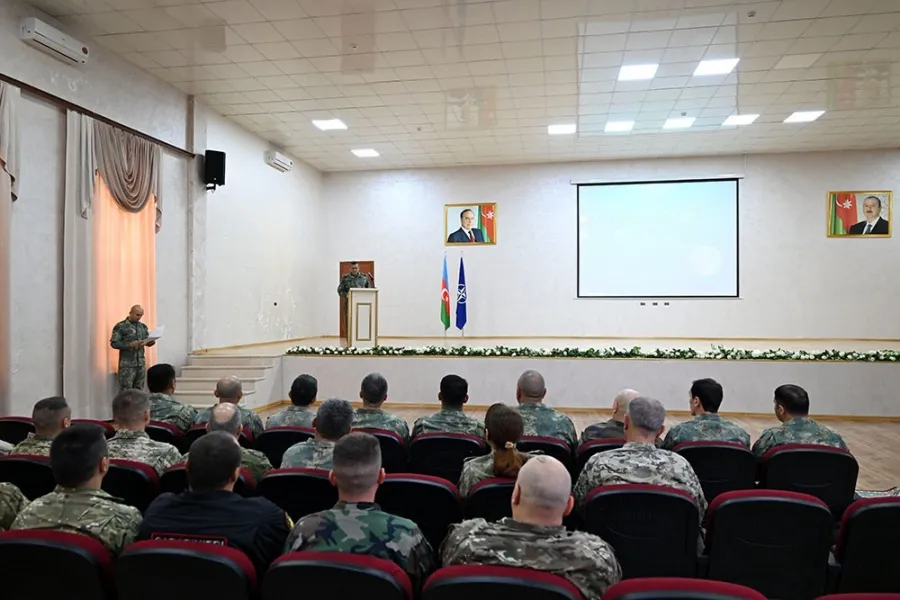 Bakıda NATO-nun təlim kursu keçirilir - FOTOLAR — 5