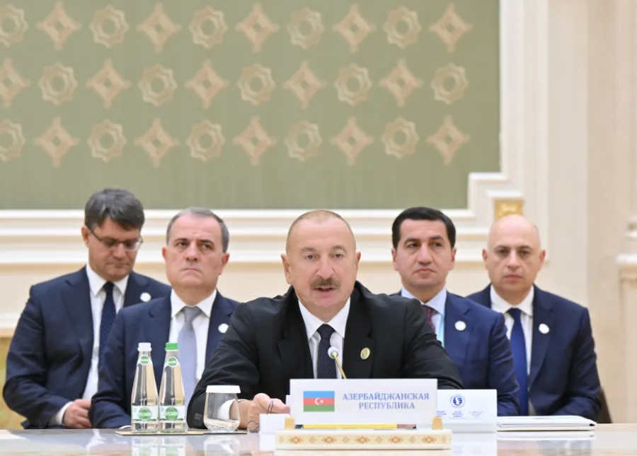 Türkmənbaşıda Xəzər Ekoloji Sammitinin geniş tərkibdə iclası keçirilir - FOTOLAR — 3