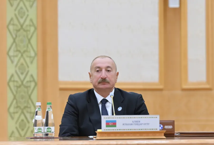 How can the Caspian Sea be protected? President Aliyev sounds the alarm