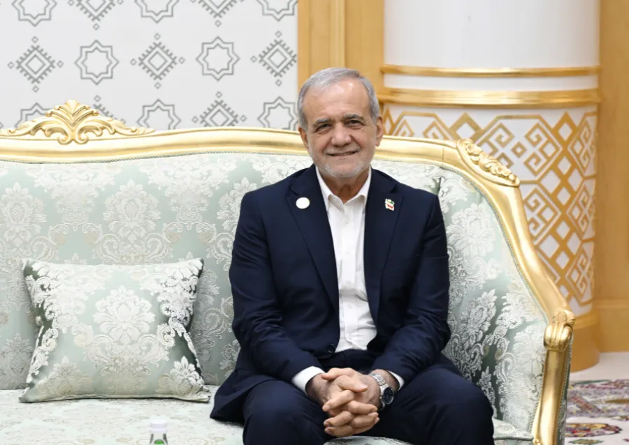 İlham Əliyevlə Pezeşkian GÖRÜŞDÜ — 1