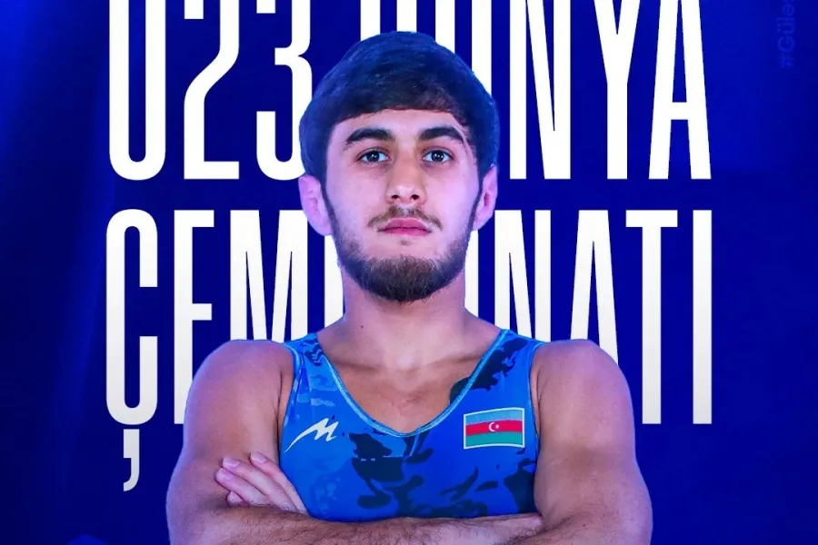 Özbək rəqibini keçən güləşçimiz mundialın zirvəsinə bir addım məsafədə!