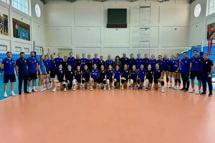 Azərbaycanın U-20 voleybol millisi yoxlama oyununda qələbə qazandı