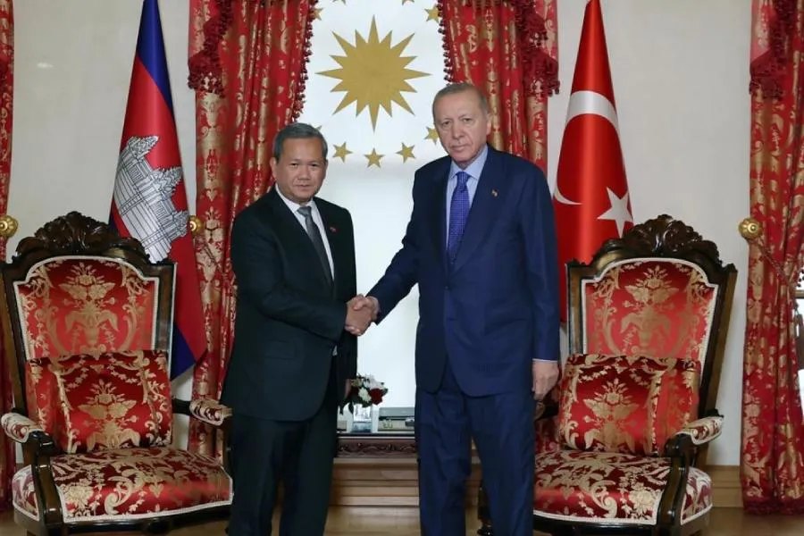 Ərdoğan Kambocanın Baş nazirini qəbul etdi