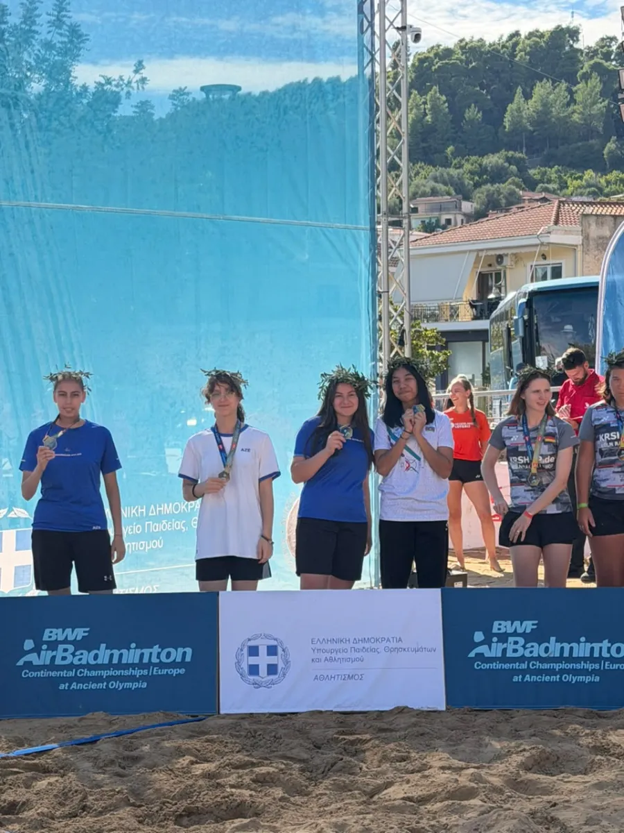 Azərbaycan AirBadminton üzrə Avropa çempionatında bürünc medal qazandı - FOTO