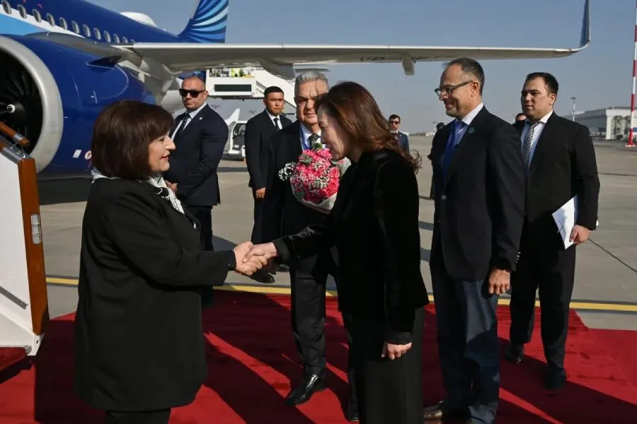 Sahibə Qafarova Qırğız Respublikasında səfərdədir