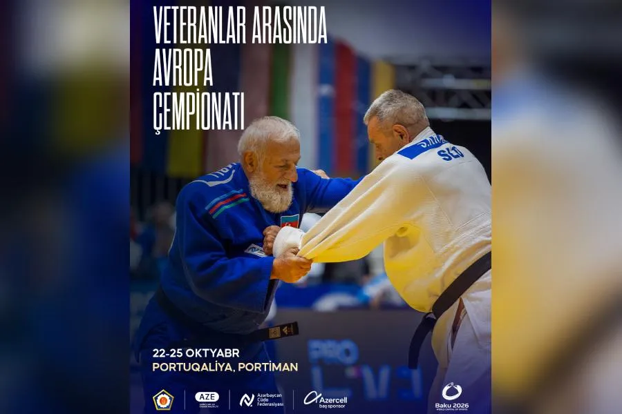 Veteran cüdoçularımız Avropa çempionatında yarışacaqlar