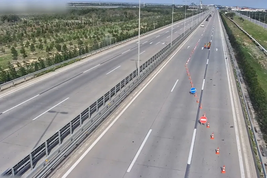 Bu yolda sürət həddi 40-a endirildi