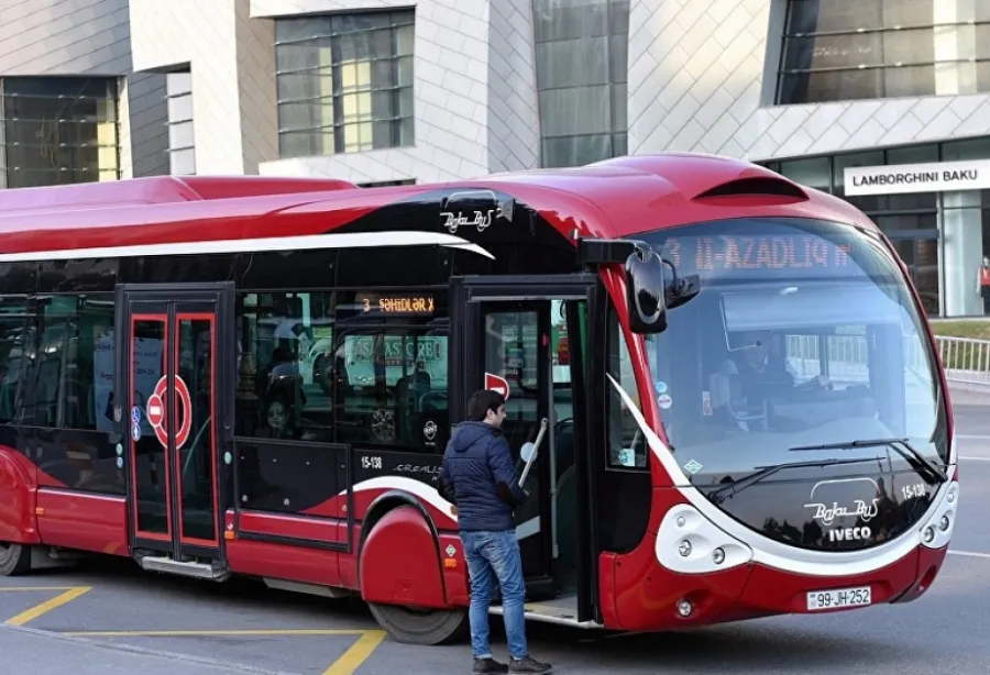 Bakıda iki avtobus marşrutunun xətti dəyişdirildi