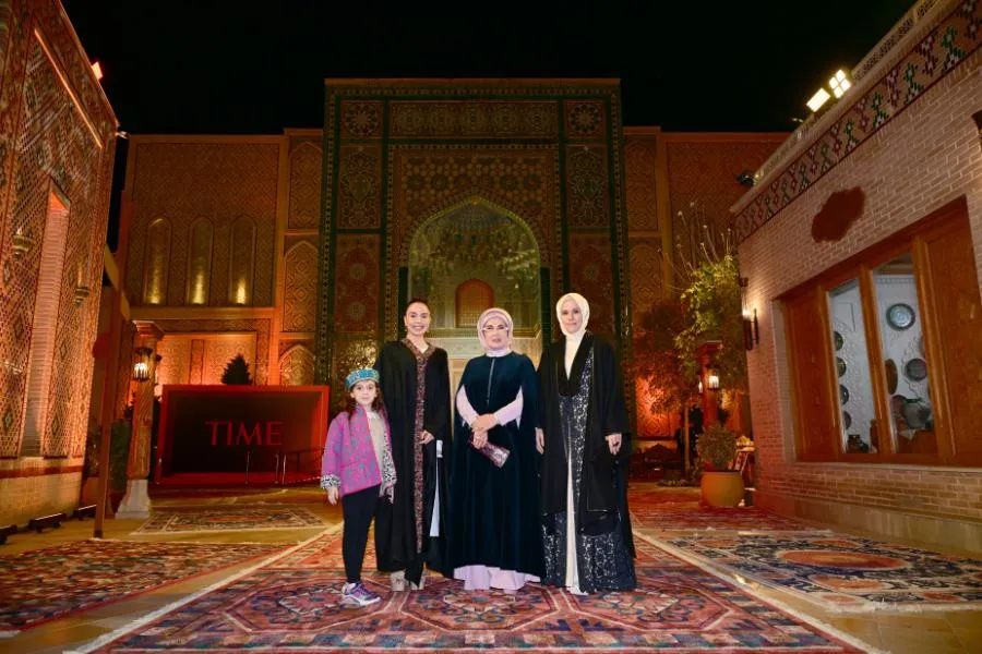 Leyla Əliyeva Əminə Ərdoğanla birlikdə  - FOTO