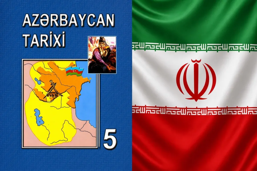 5-ci sinif Azərbaycan tarixi dərsliyinin üz qabığı İranı necə “dağıtdı”? 