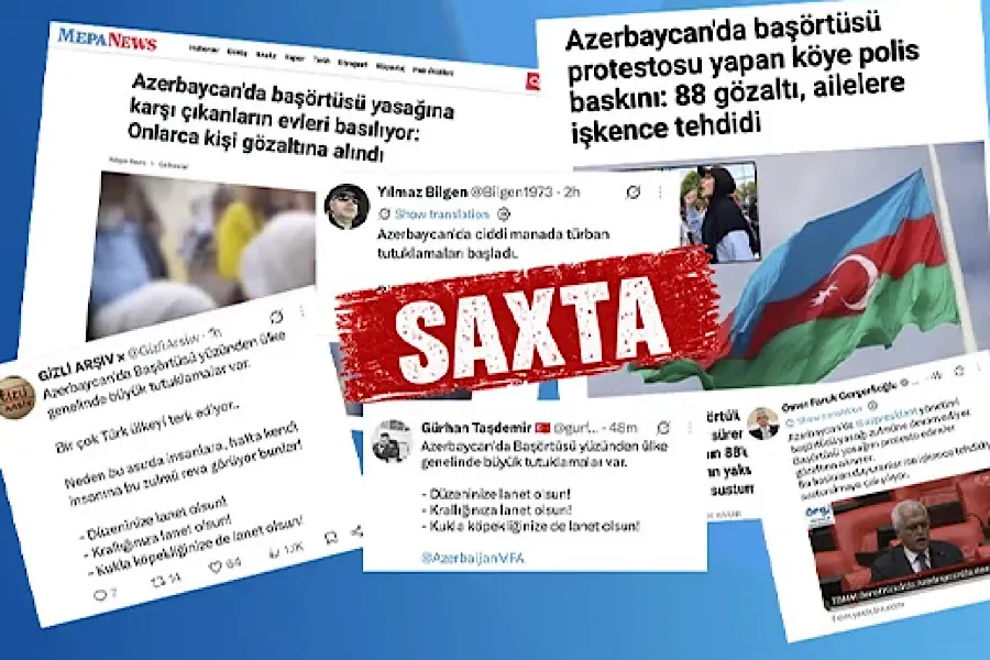 Hicab bəhanəsi ilə Azərbaycanı hədəfə alanlara RƏSMİ REAKSİYA