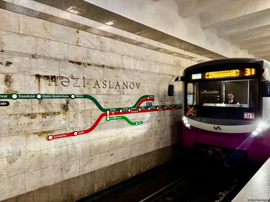 Metronun "Həzi Aslanov" stansiyası yenidən istifadəyə verilir