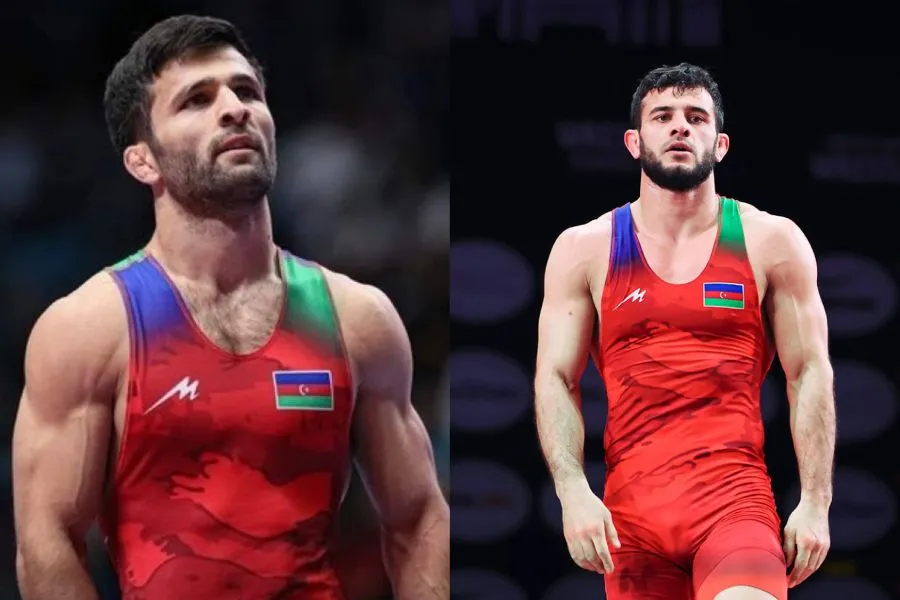 Eldəniz Əzizli dünya çempionu ilə, Sənan Süleymanov iranlı güləşçi ilə qarşılaşacaq